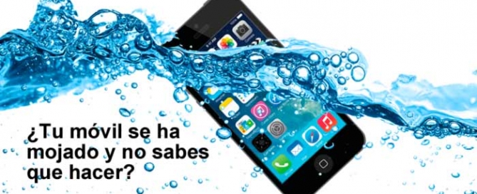 Que hacer si tu movil cae al agua o arena